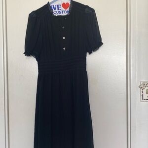 Wilfred Daughter dress in black. Lightly worn